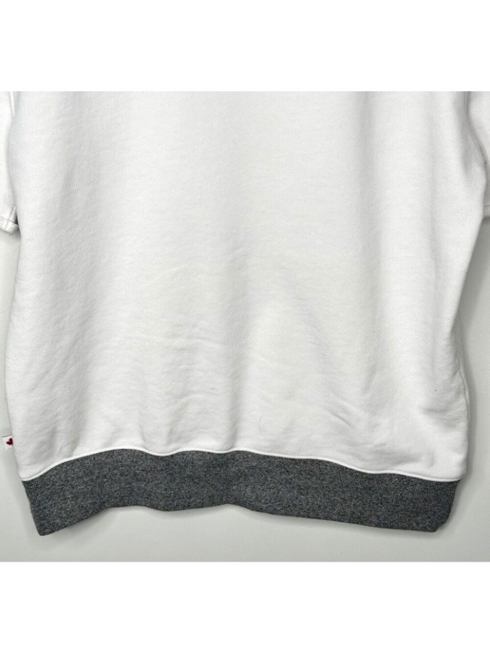 Hudson's Bay Team Canada Tokyo Olympic Hoodie Mens M Short Sleeve Graffiti White - Picture 6 of 15